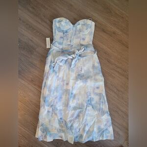 Bardot Aqua Midi Dress